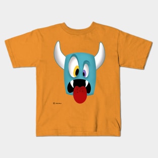 Tiki Monster Mask Kids T-Shirt